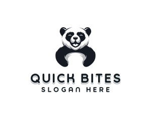 Panda Animal Bear logo design