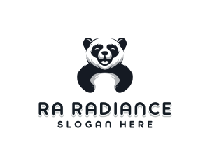 Panda Animal Bear logo design