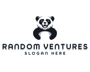 Panda Animal Bear logo design