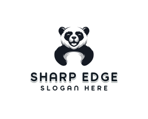 Panda Animal Bear logo design