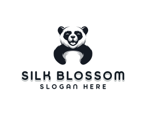 Panda Animal Bear logo design