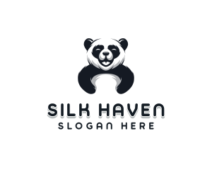 Panda Animal Bear logo design