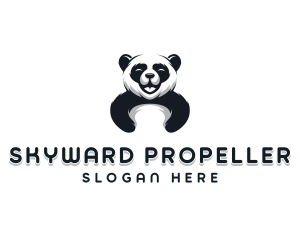 Panda Animal Bear logo design