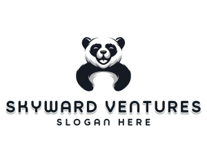 Panda Animal Bear logo design