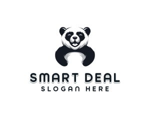 Panda Animal Bear logo design