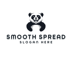 Panda Animal Bear logo design