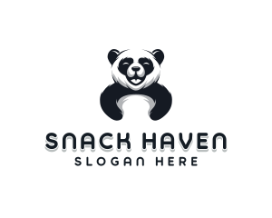 Panda Animal Bear logo design