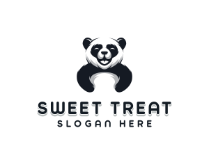 Panda Animal Bear logo design