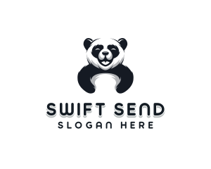 Panda Animal Bear logo design