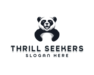 Panda Animal Bear logo design