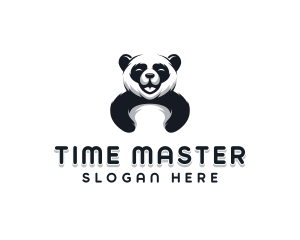 Panda Animal Bear logo design