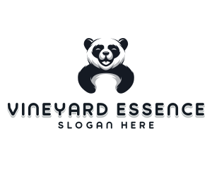 Panda Animal Bear logo design