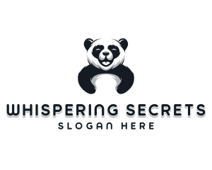 Panda Animal Bear logo design