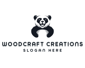 Panda Animal Bear logo design