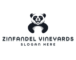 Panda Animal Bear logo design