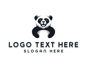 Panda Animal Bear Logo