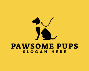 Canine - Canine Dog Leash logo design