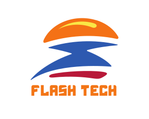 Flash - Fast Burger Flash logo design