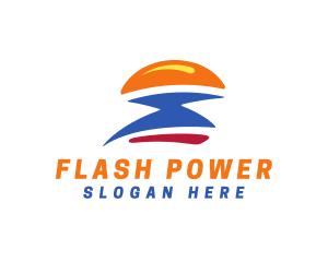 Fast Burger Flash logo design