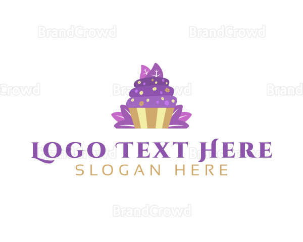 Sweet Pastry Cupcake Logo