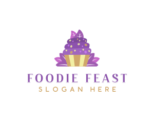 Sweet Pastry Cupcake logo design