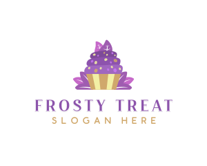 Sweet Pastry Cupcake logo design