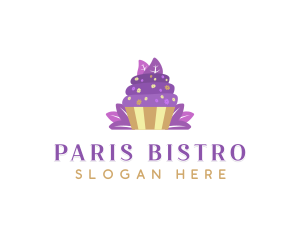 Sweet Pastry Cupcake logo design