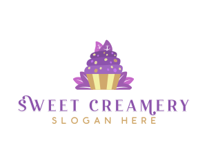 Sweet Pastry Cupcake logo design