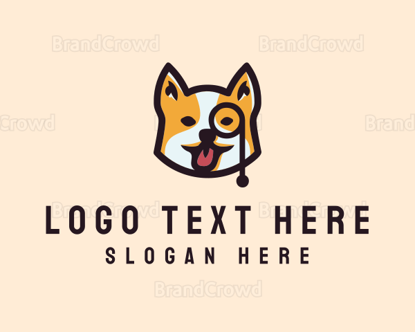 Pet Puppy Dog Logo