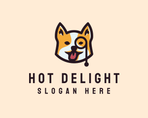 Pet Puppy Dog logo design