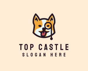 Pet Puppy Dog logo design
