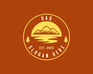 Tourism - Tree Mountain Vacation logo design