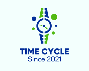 Kiddie Wristwatch Time logo design