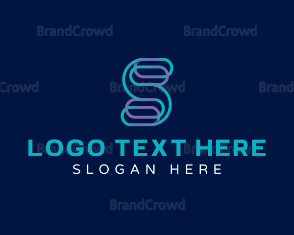 Startup Tech  App Letter S Logo