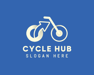 Bike - Arrow Bike Delivery logo design