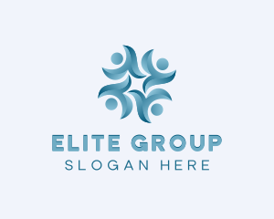 Group - People Volunteer Group logo design