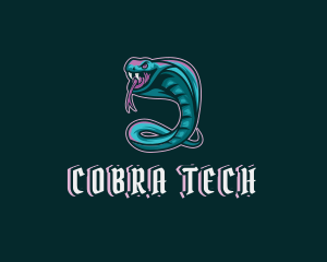 Cobra - Fierce Snake Gaming logo design