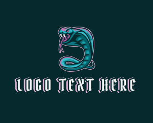 Snake Gaming Mascot Logo