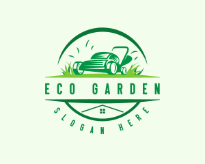 Gardening Lawn Mower  logo design