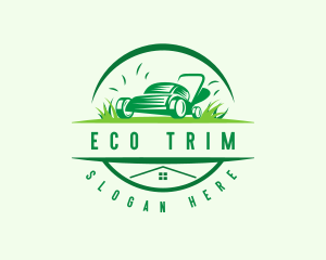 Gardening Lawn Mower  logo design