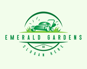 Gardening Lawn Mower  logo design