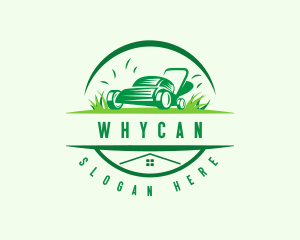 Plantsman - Gardening Lawn Mower logo design