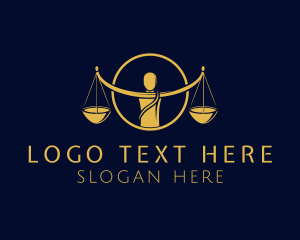 Lawyer - Gold Lawyer Company logo design