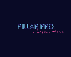 Neon Studio Wordmark Logo