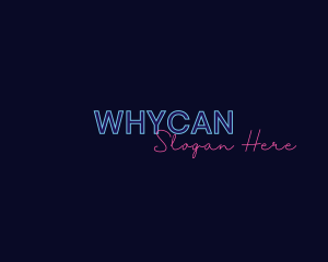 Neon Studio Wordmark Logo