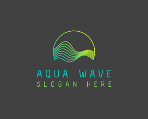 Tech Waves App logo design