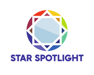 Colorful Star Jewel logo design