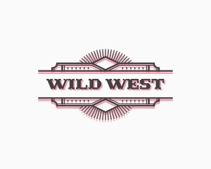 Saloon - Western Cowboy Saloon logo design