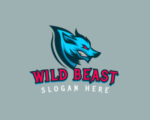 Wild Wolf Gaming  logo design