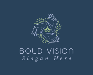 Spiritual Hands Eye logo design